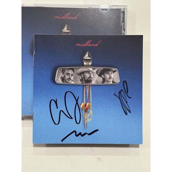 MIDLAND SIGNED AUTOGRAPHED BARELY BLUE CD 2024 BRAND NEW #1 - Picture 2 of 11